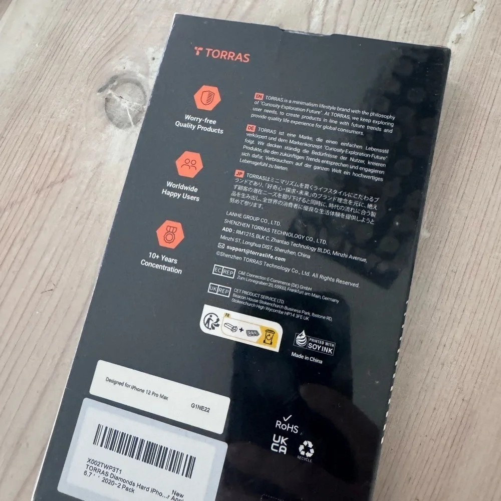 iPhone 12 Pro Max Black Phone Case, Screens, & More